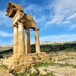Der Tempel von Castor und Pollux in Agrigento
