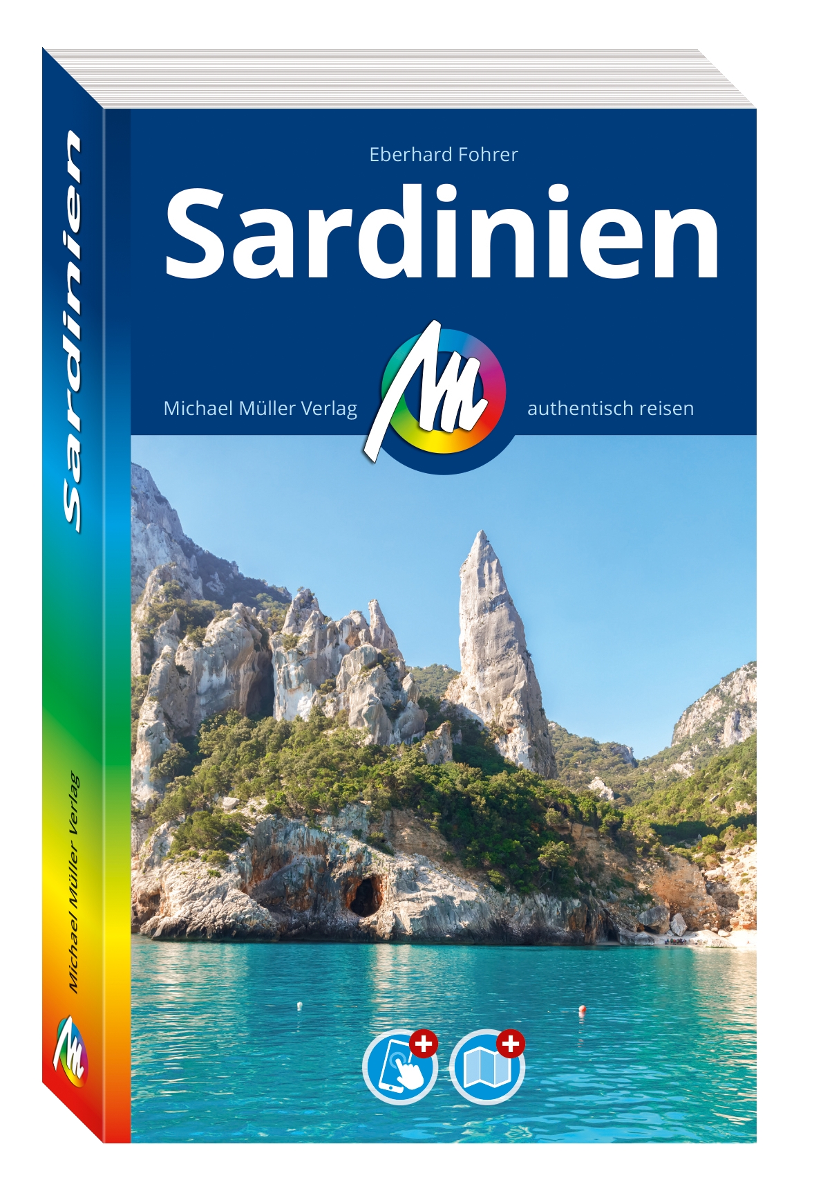 Cover Reiseführer Sardinien, Eberhard Fohrer